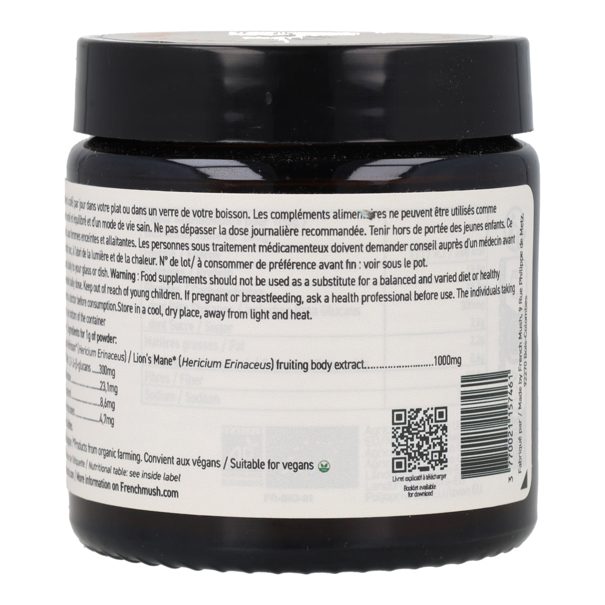 Polvos de Extractos Melena de León BIO French Mush 30g