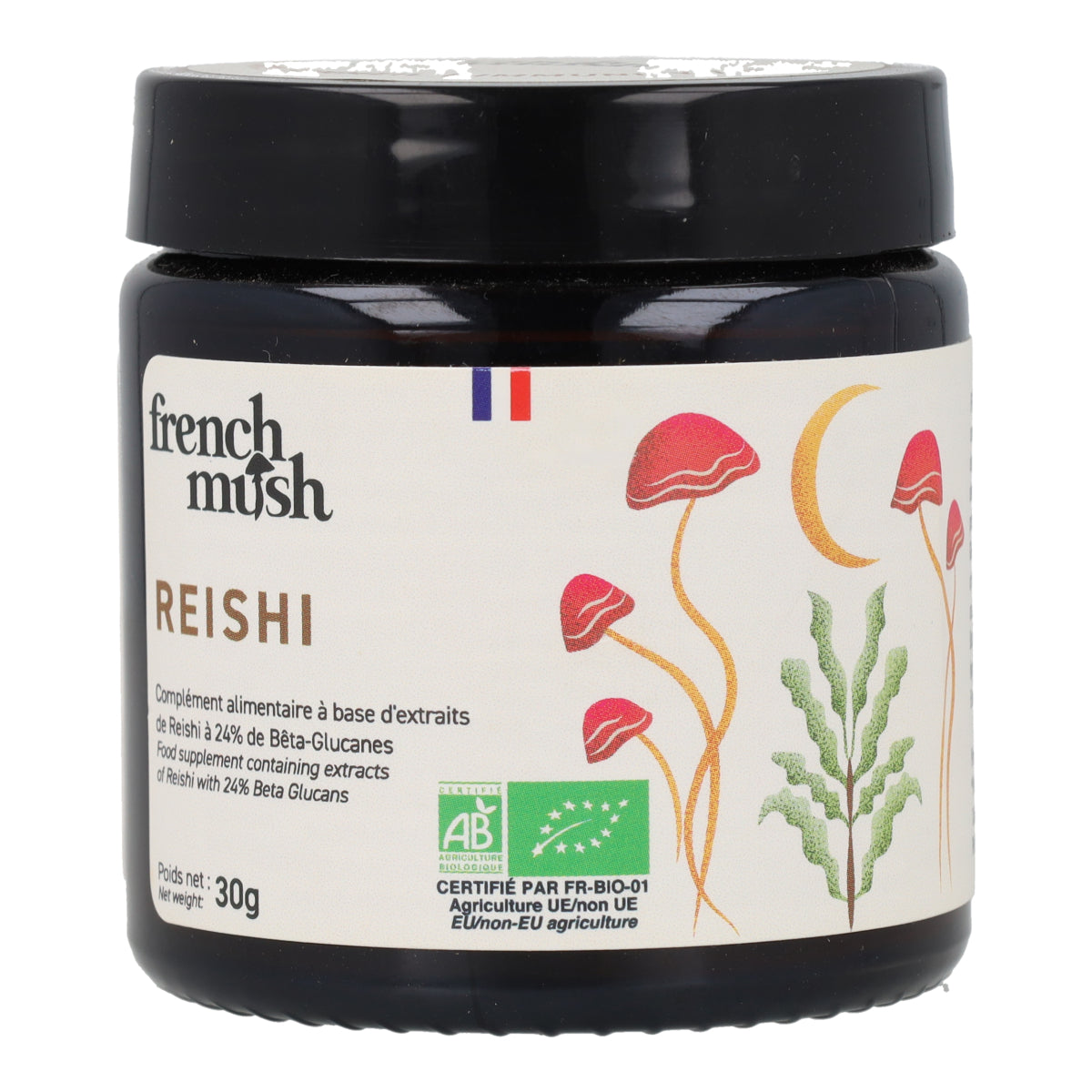 Polvos de Extractos Reishi BIO French Mush 30g