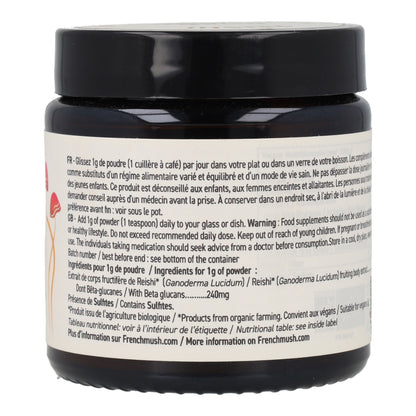 Polvos de Extractos Reishi BIO French Mush 30g