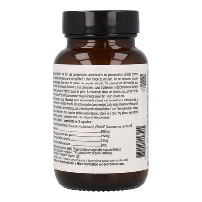 Cápsulas de Extractos de Reishi  BIO French Mush 56 uds