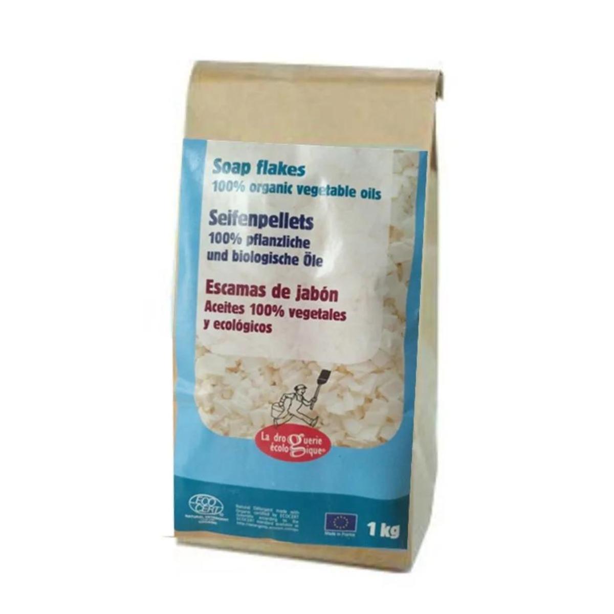 Jabón Vegetal en copos eco La Droguerie Écologique 1 Kg