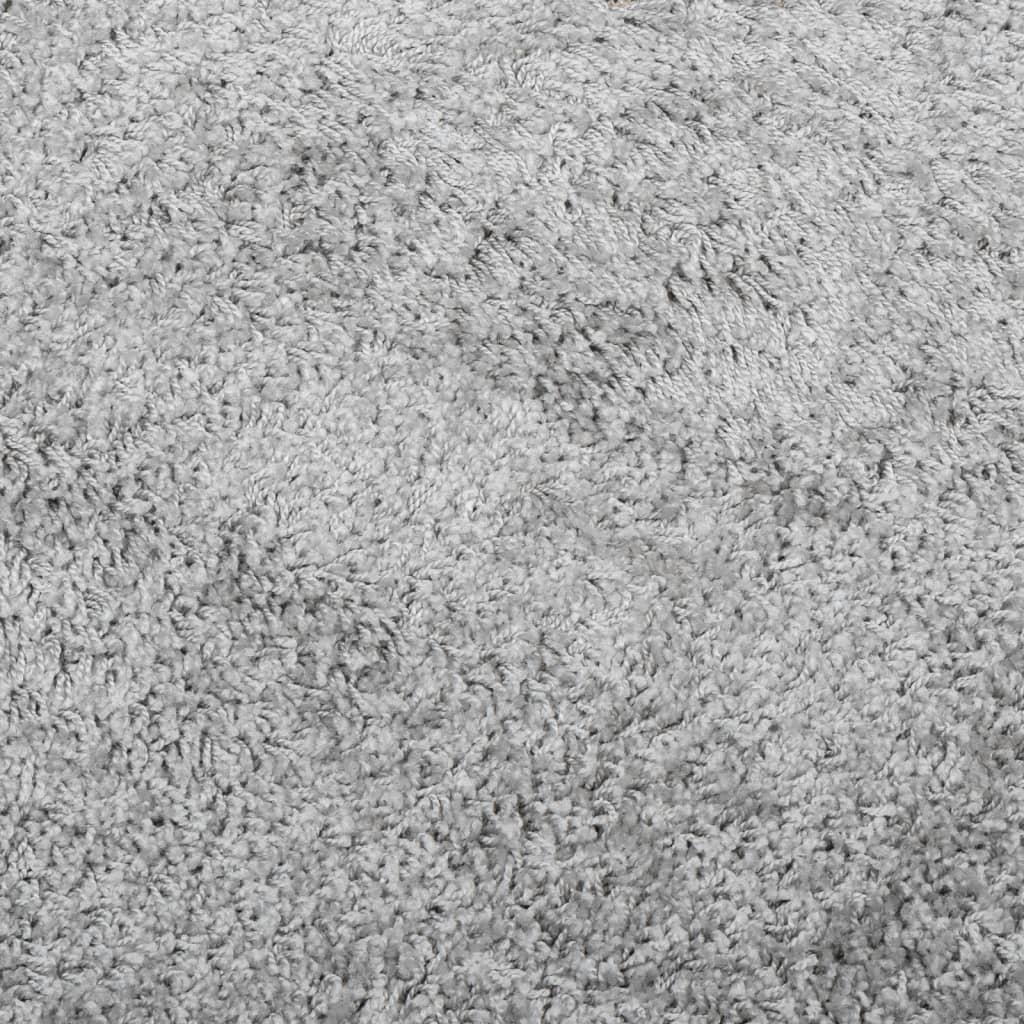 Alfombra Peluda De Pelo Largo Moderna Pamplona Beige Ø 200 Cm / Vetonek_4