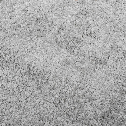Alfombra Peluda De Pelo Largo Moderna Pamplona Beige Ø 200 Cm / Vetonek_4