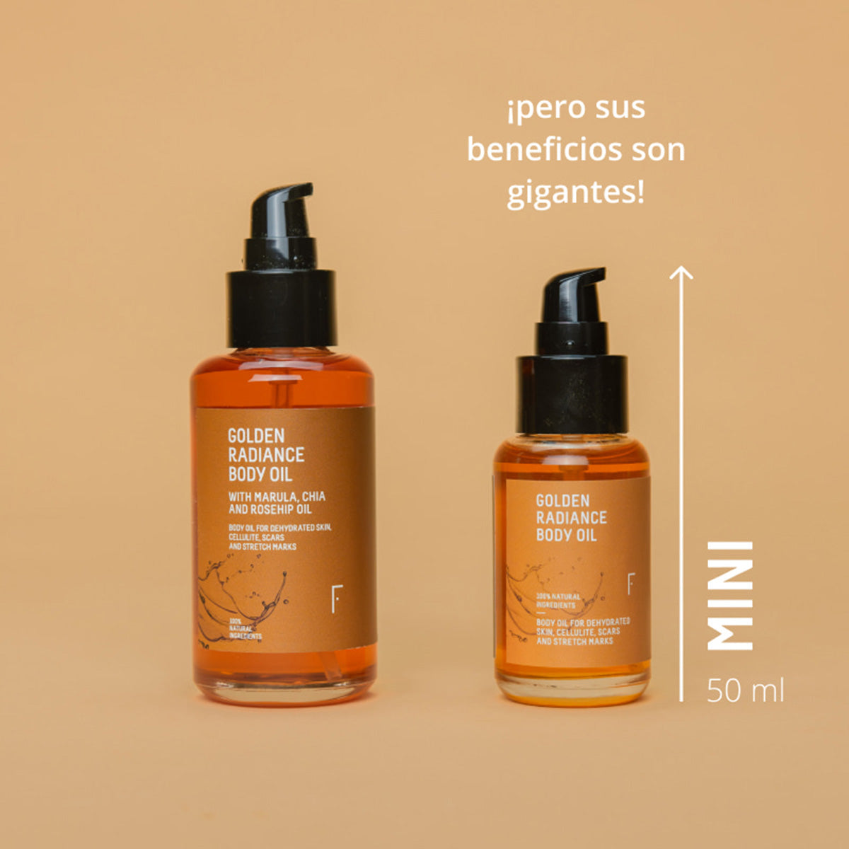 Minitalla - Glow Edition Body Oil (50ml), Freshly Cosmetics