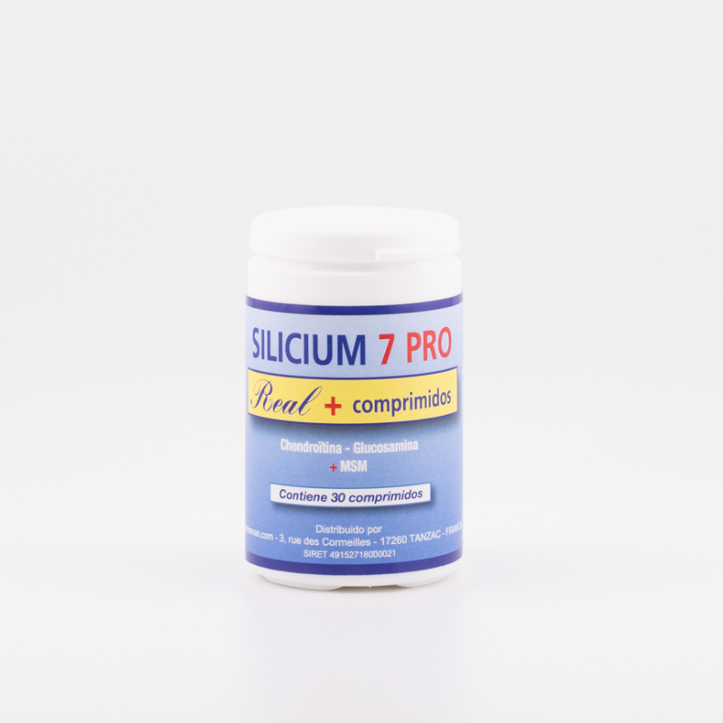 Silicium 7 Pro Real + 30 Comprimidos – Silicio, Glucosamina, Condroitina Y Msm_0