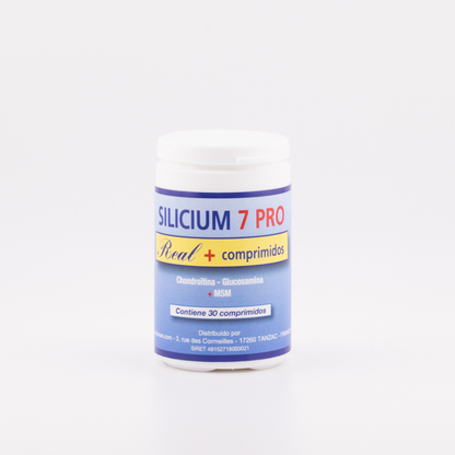 Silicium 7 Pro Real + 30 Comprimidos – Silicio, Glucosamina, Condroitina Y Msm_0