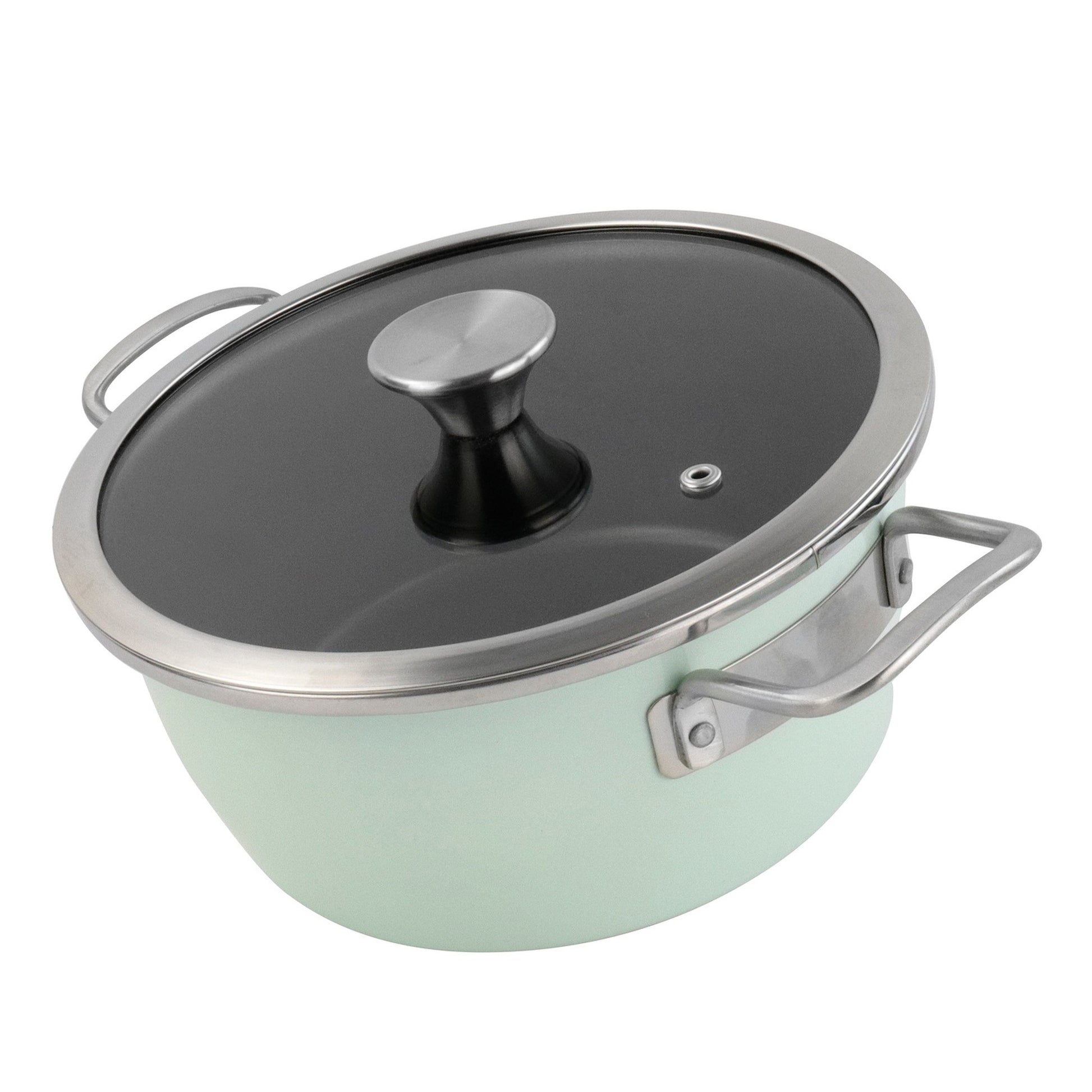 Cacerola nordic Verde Ø24cm Con Tapa De Vidrio_4