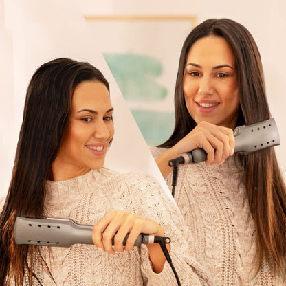 Cecotec Plancha De Pelo Ancha Con Cable Ritualcare 950 Wet&dry Max Car_0