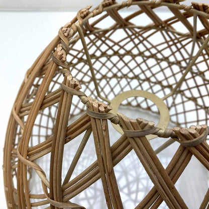 Well Home Pantalla Para Lámpara En Ratán Ø25x32cm_2