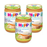 Pack x 3 Tarrito de verdura con arroz y ternera bio +8 meses HiPP 220 g