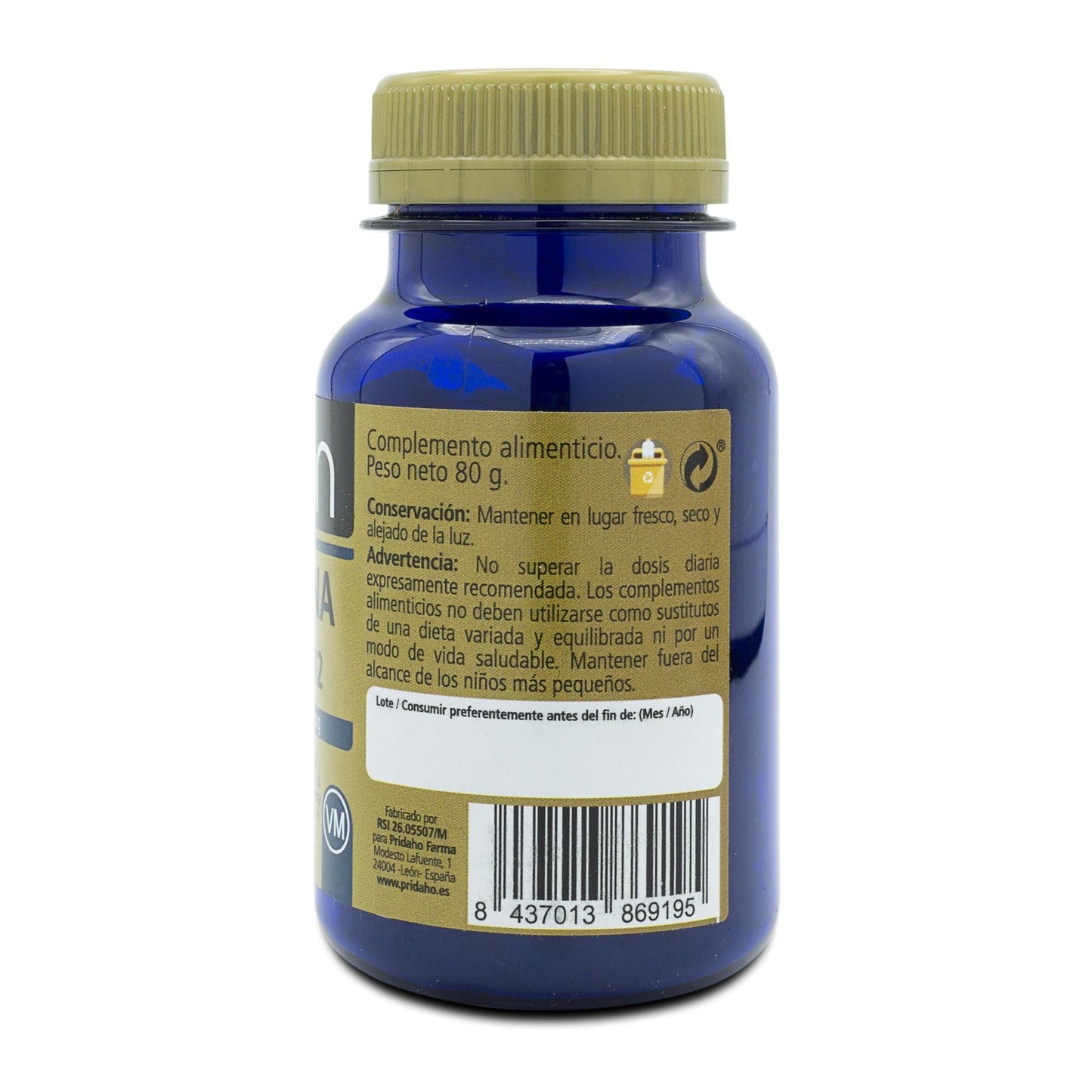 Spirulina +vitamina B12 SANON 200 comprimidos de 400 mg