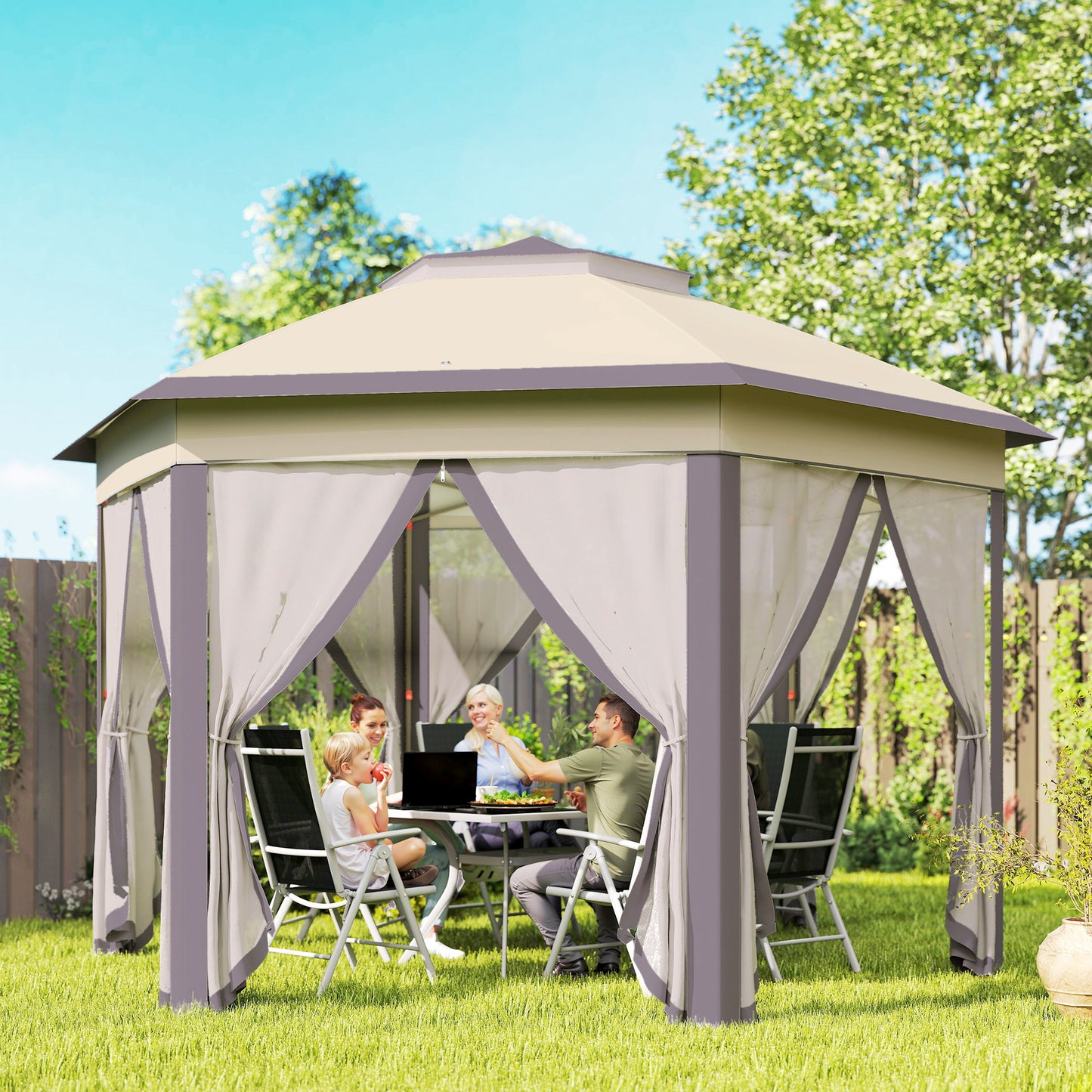 Outsunny Carpa Plegable 4x3_1