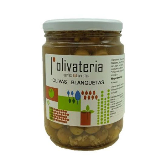 Aceitunas Blanquetas Olivateria 225g