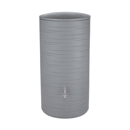 Bidón De Agua De Lluvia Novara 280l Color Gris