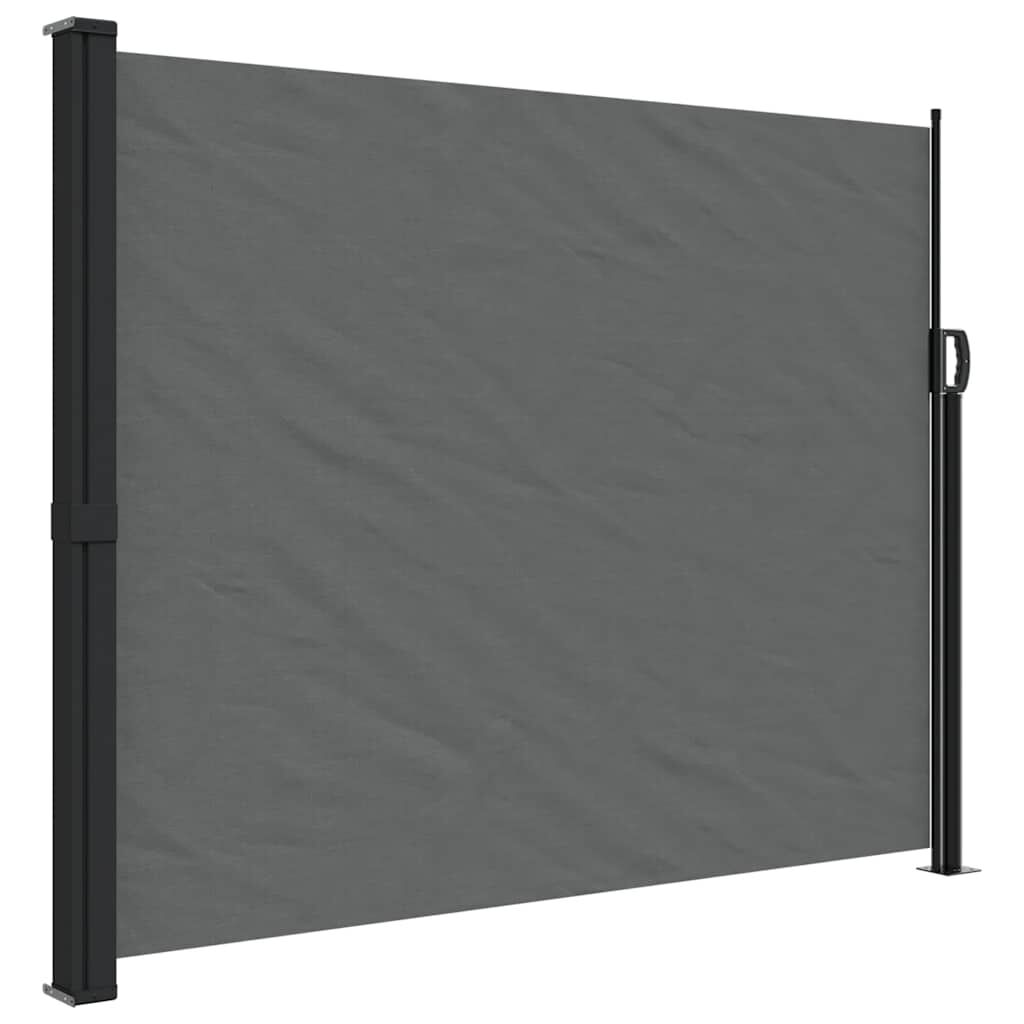 Vidaxl Toldo Lateral Retráctil Gris Antracita 160x500 Cm_0