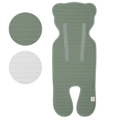 Colchoneta Unviersal Transpirable Para Silla De Paseo Ocean Green_1