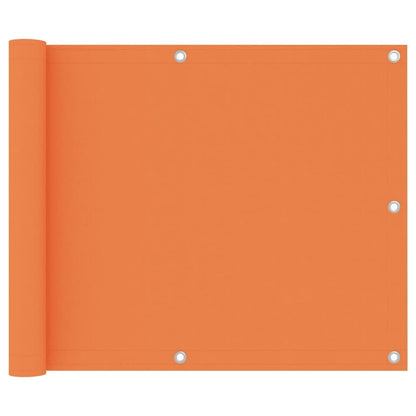 Vidaxl Toldo Para Balcón Tela Oxford Naranja 75x500 Cm_0
