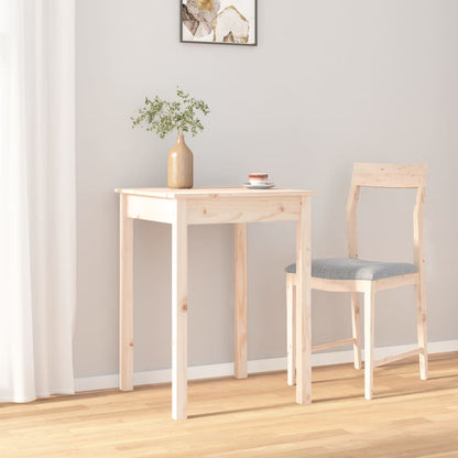 Mesa De Comedor Madera Maciza De Pino 55x55x75 Cm_3