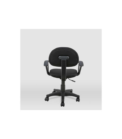 Silla De Oficina Leyre En Negro. Alto: 80.5/92.5 Ancho: 55. Fondo: 58,5_2