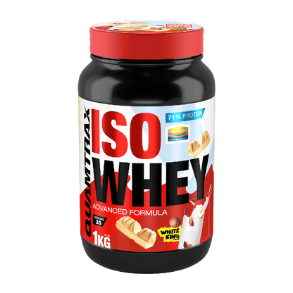 Isowhey - 1kg - Crema Blanca De Avellanas Tostadas - Proteína De Aislado De Suero Isolate - Quamtrax_0
