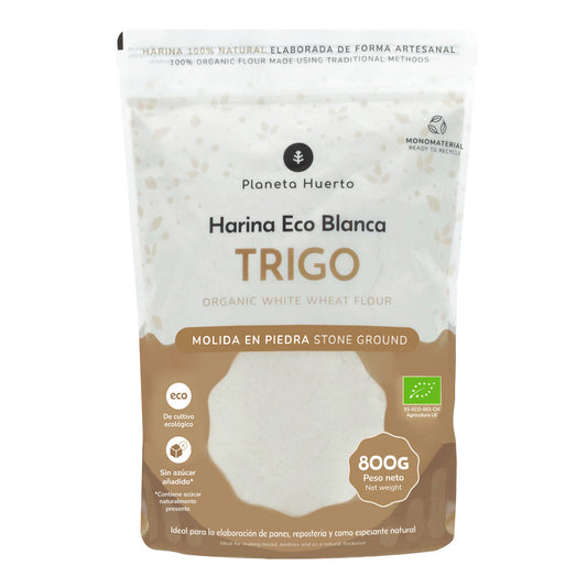 Harina Blanca de Trigo Eco Planeta Huerto 800 g