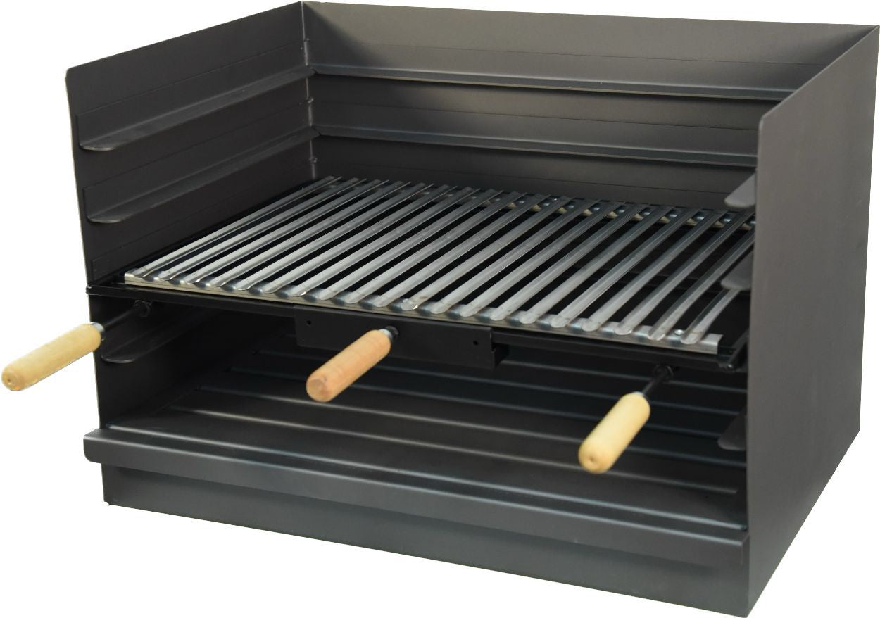 Cajón Barbacoa obra con Parrilla Inox Imex El Zorro