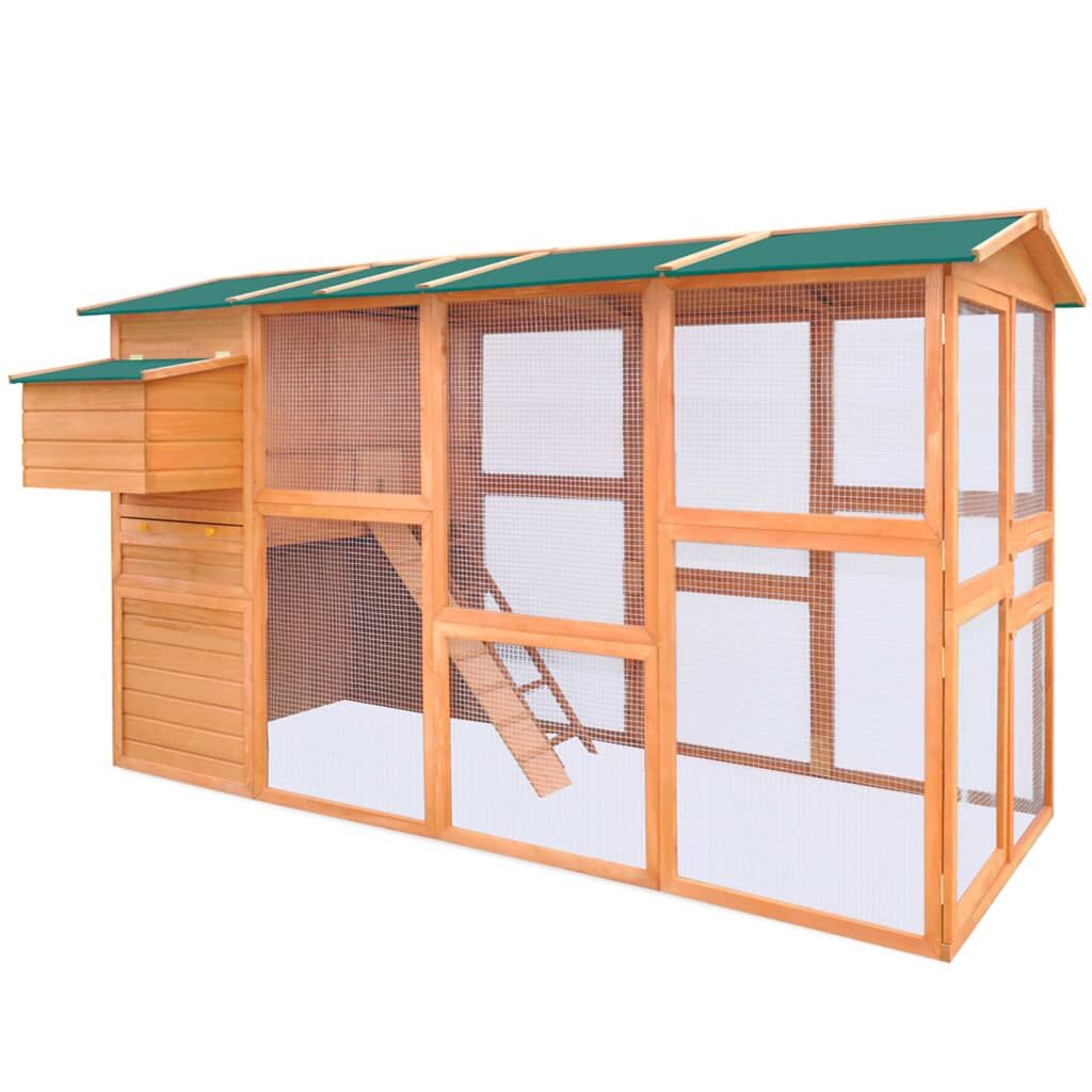 Vidaxl Gallinero De Madera 295x163x170 Cm_1