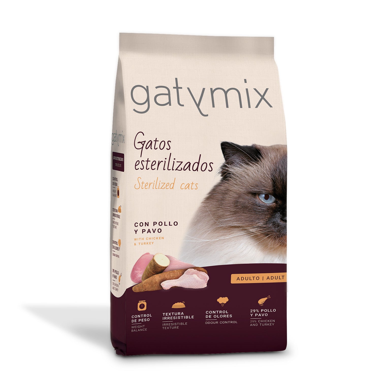 Gatymix Esterilizado Pollo 1,5 Kg_0