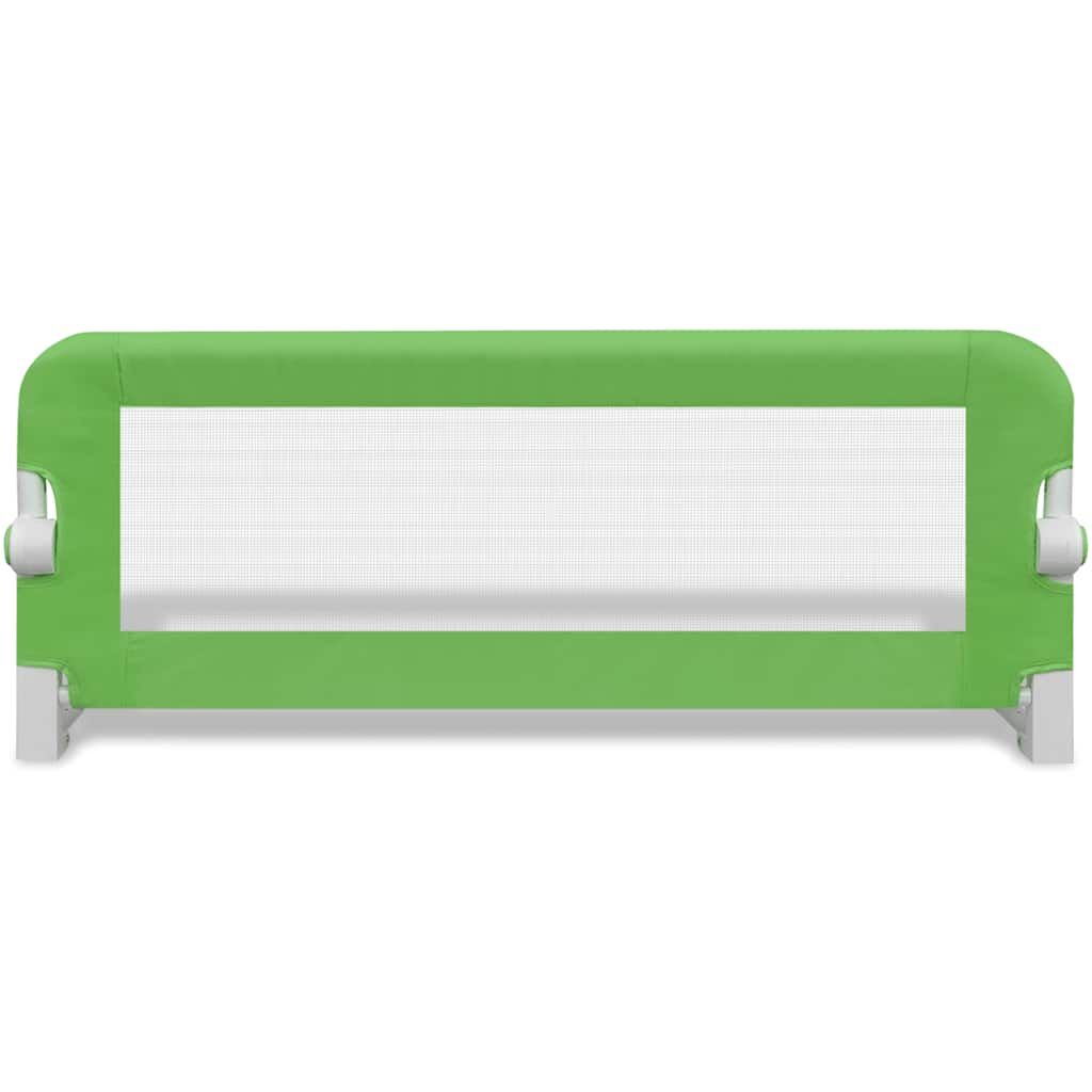 Vidaxl Barandilla De Seguridad Cama De Niño 2 Uds Verde 102x42 Cm_3