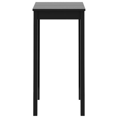Mesa Alta De Bar Mdf Negra 55x55x107 Cm_1
