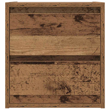 Mesilla De Noche De Pared De Madera Vieja 38x34x40 Cm_4