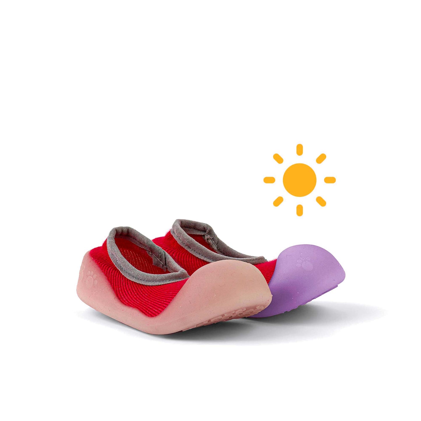 Zapatos De Bebé Que Cambian De Color Con La Luz Del Sol Flat Red Bigtoes Chameleon M (20)_0