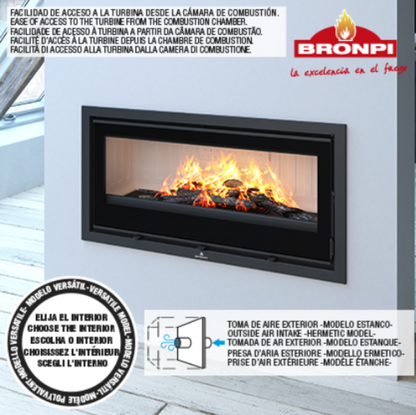 BRICOSOL INSERTABLE DE LEÑA BRONPI MODELO CAIRO 110 - KIT VERMICULITA_0