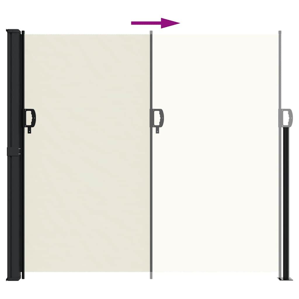 Vidaxl Toldo Lateral Retráctil Crema 180x300 Cm_4