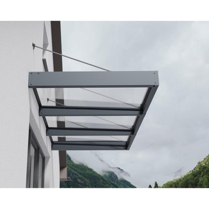 Marquesina para puerta Sophia XL 140x286 cm transparente Canopia