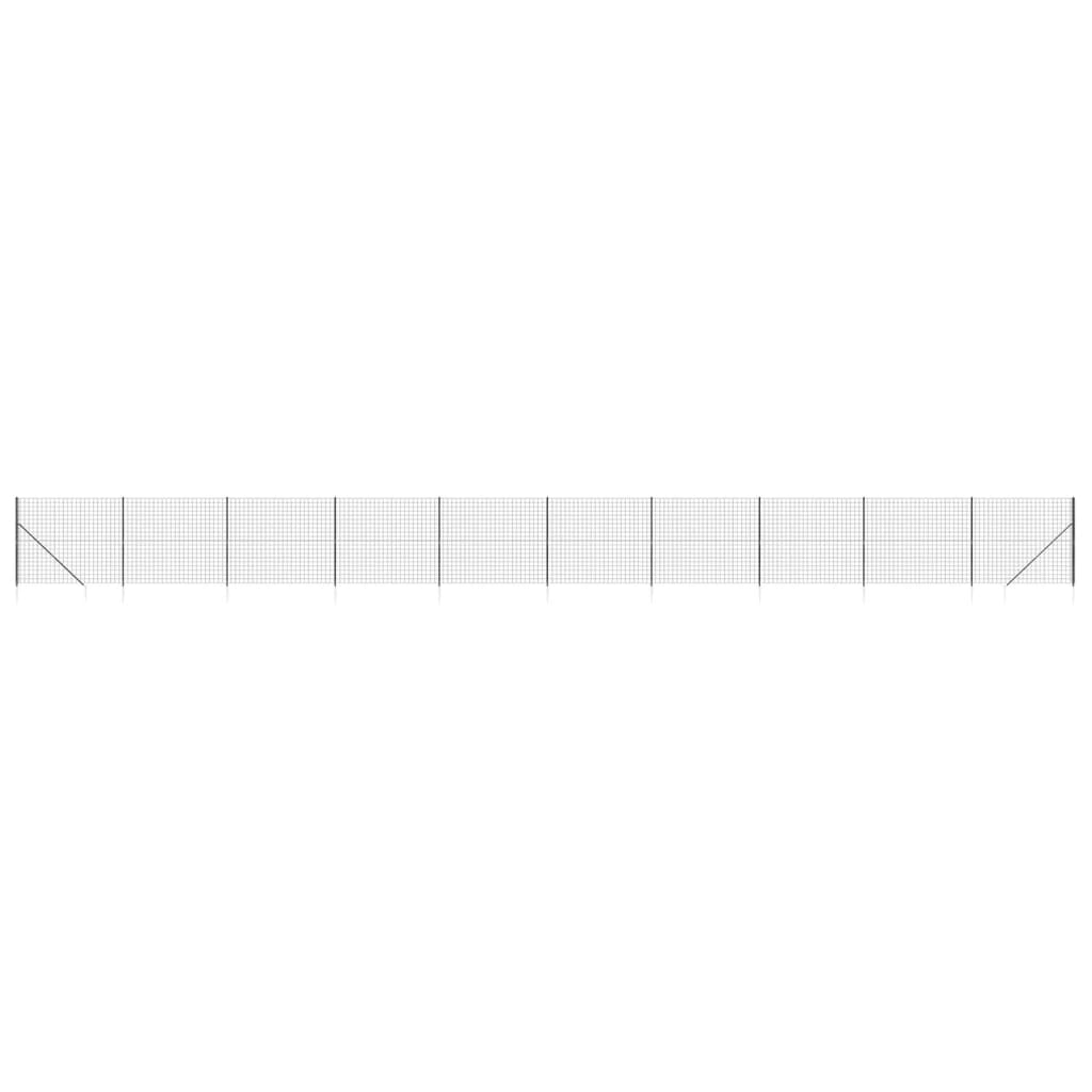 Cerca De Alambre Con Pinchos De Anclaje Gris Antracita 1,8x25 M / Vetonek_2