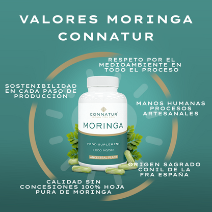 Moringa Oleifera Bio 120 Capsulas Connatur_1