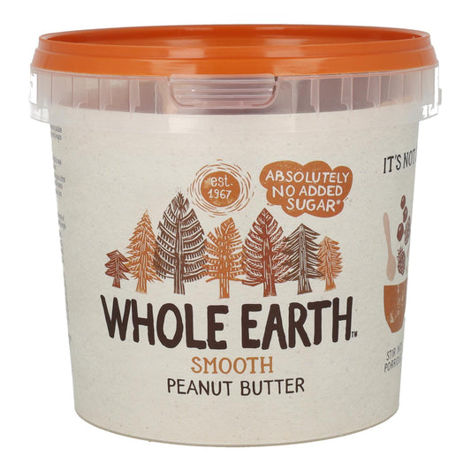 Crema de Cacahuete suave Whole Earth 1 kg