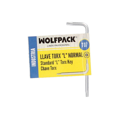 Llave Torx Standar Acero Cromo Vanadio Profesional T07 Mm. Llave Estrella, Llave Allen Estrella_2