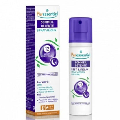 Spray Aereo Sueño Reparador Con 12 Aceites Esenciales 75 ml Puressentiel