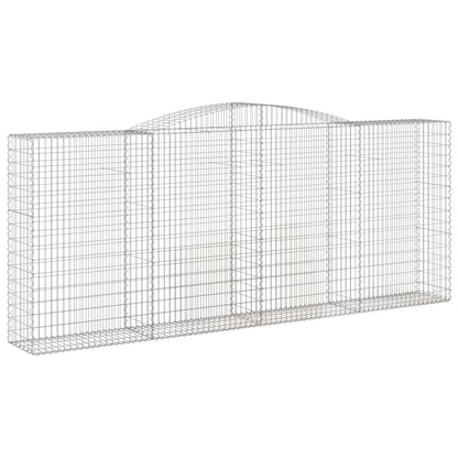 Cestas De Gaviones 2 Uds Forma De Arco Hierro 400x50x160/180 Cm_2