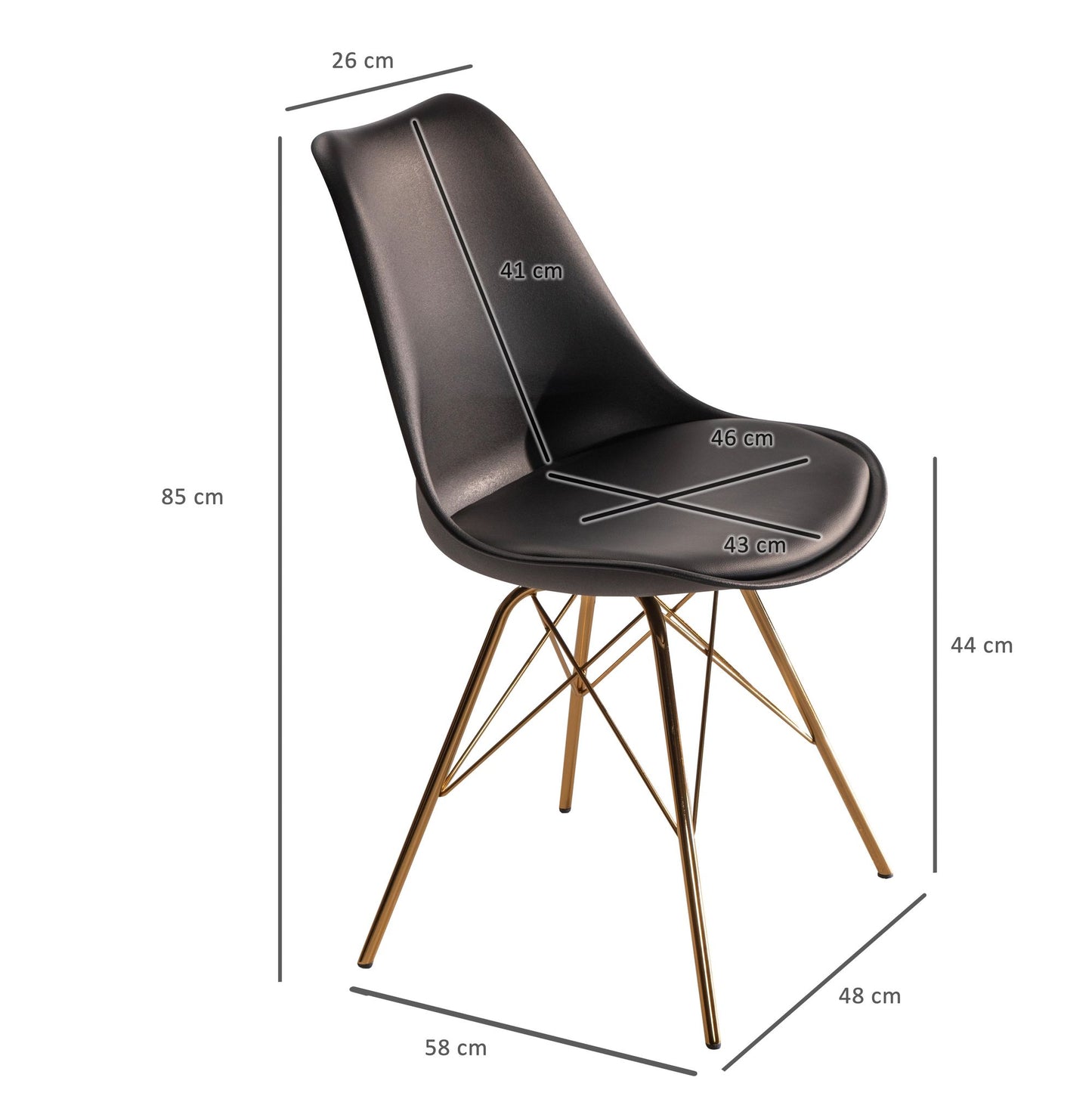 Silla De Comedor Funcional Y Elegante, Modelo Wl6.994_3