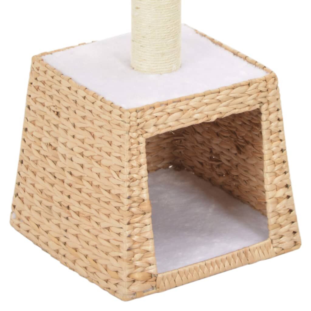 Vidaxl Rascador Para Gatos De Hierba Marina Con Poste De Sisal_3