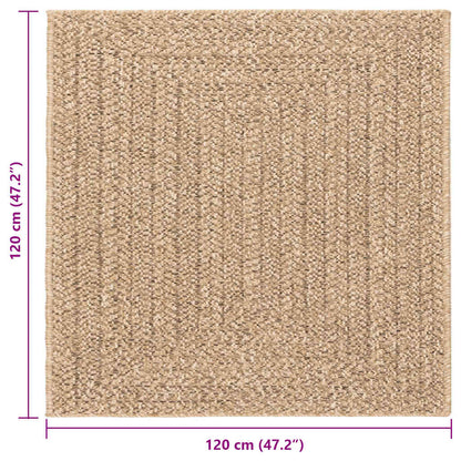 Vidaxl Alfombra Zizur Aspecto Yute Interior/exterior Beige 200x290 Cm_2