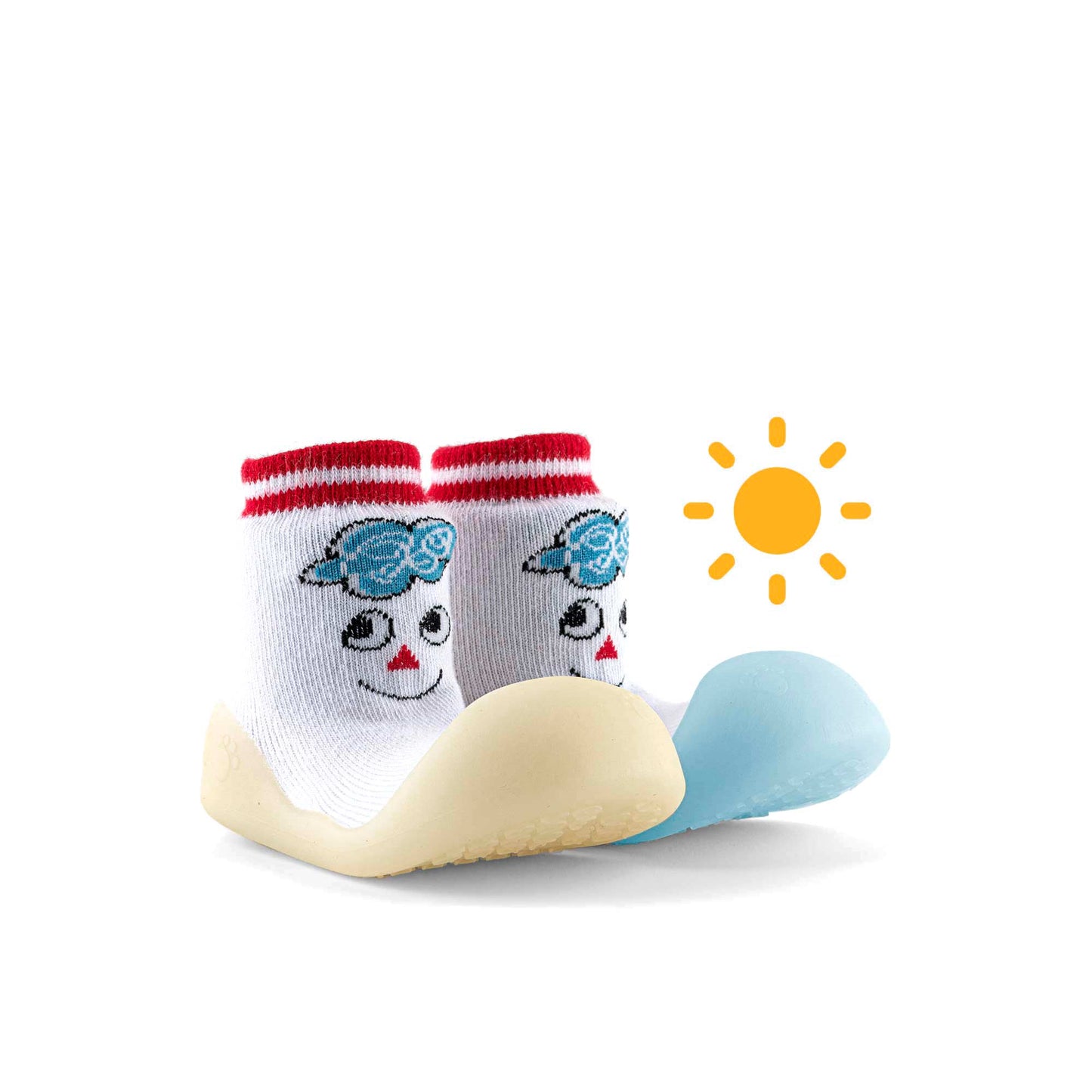 Zapatos De Bebé Que Cambian De Color Con La Luz Del Sol Cuty Bigtoes Chameleon