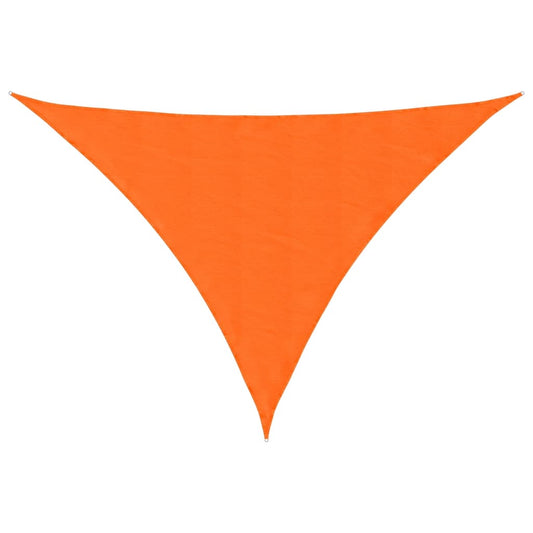 Toldo De Vela Triangular Tela Oxford Naranja 4x5x5 M_0