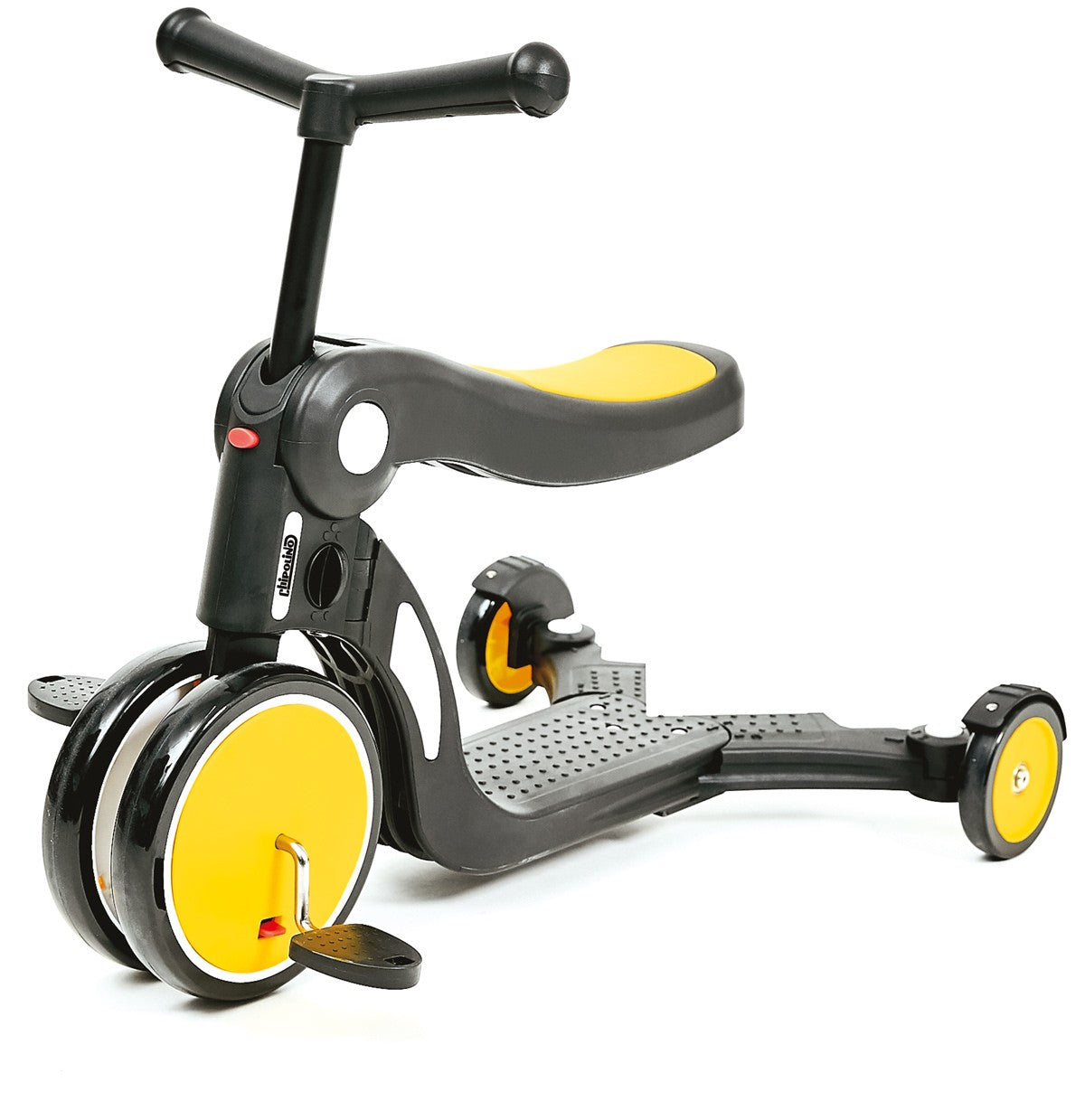 Bicicleta-patinete Infantil All Ride 4 In 1 Yellow_4