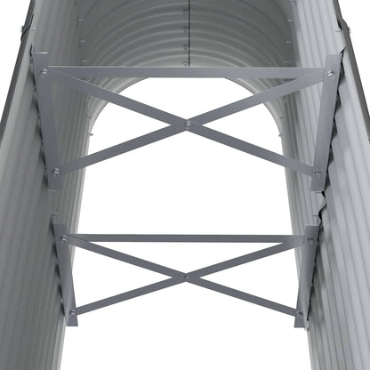 Jardinera Arriate Acero Galvanizado Antracita 114x40x68 Cm_4