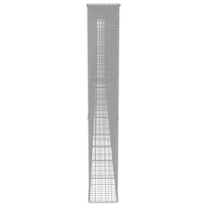Muro De Gaviones Con Cubiertas Acero Galvanizado 900x50x200 Cm / Vetonek_2