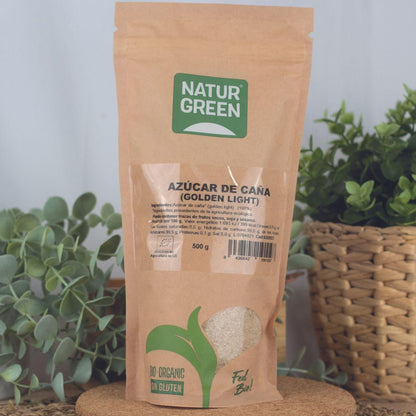 Azúcar de Caña (golden light) Bio Naturgreen 500 g
